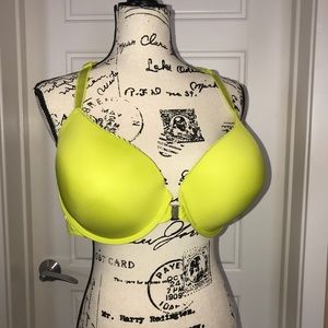 Torrid padded bra 40DDD, bright yellow/green
